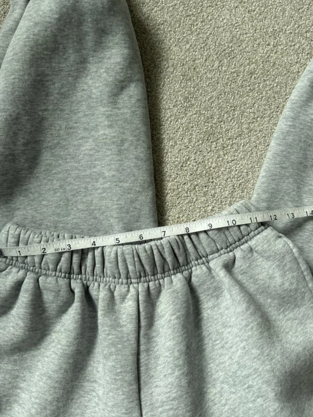 Edikted Athletic Joggers in Grey | Size S - Picture 3 of 7